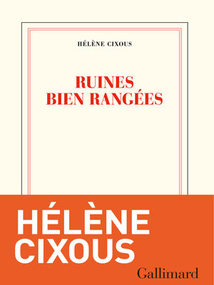 cover image of Ruines bien rangées